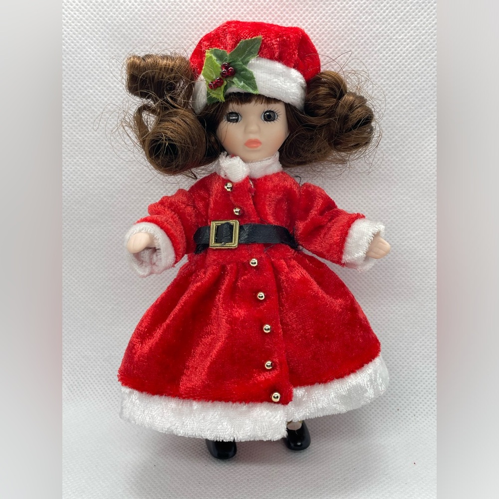 Vintage Marie Osmond Christmas Greeting Card Doll Knickerbocker Limited Edition